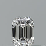 0.23 carat Emerald diamond D VVS1 