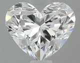 0.50 carat Heart diamond E VVS2 