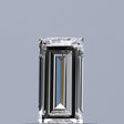 0.32 carat Baguette diamond E VVS2 