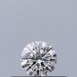 0.19 carat Round diamond F VVS1 Excellent