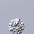 0.19 carat Round diamond G VVS2 Excellent