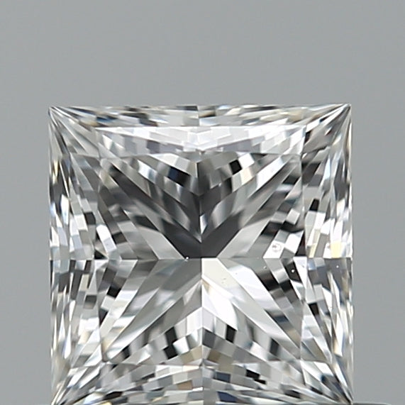 0.73 carat Princess diamond E SI1 