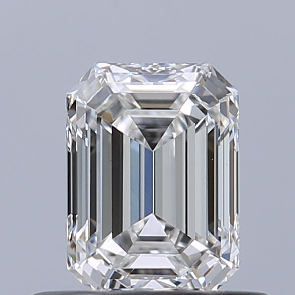 0.51 carat Emerald diamond E VVS2 