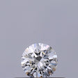 0.19 carat Round diamond D VVS1 Excellent