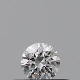 0.18 carat Round diamond F  IF Excellent