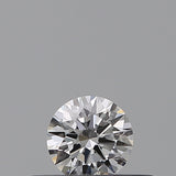 0.18 carat Round diamond F  VVS1 Excellent