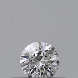 0.18 carat Round diamond E  VVS1 Excellent