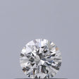0.25 carat Round diamond F IF Excellent