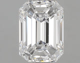 0.91 carat Emerald diamond D VVS2 