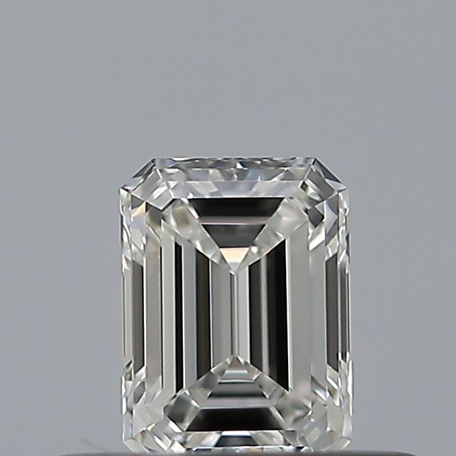 0.26 carat Emerald diamond F VVS2 