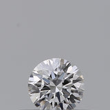 0.19 carat Round diamond D  VVS1 Excellent