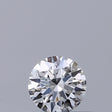 0.28 carat Round diamond F IF Excellent