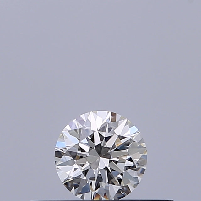 0.19 carat Round diamond F IF Excellent