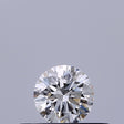 0.23 carat Round diamond E VVS2 Excellent