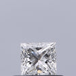 0.32 carat Princess diamond F VVS1 