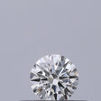 0.18 carat Round diamond E VVS2 Excellent