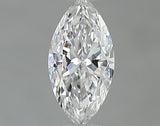 0.33 carat Marquise diamond D VVS2 