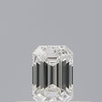 0.24 carat Emerald diamond G IF 