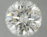 7.01 carat Round diamond L  VS1 Excellent