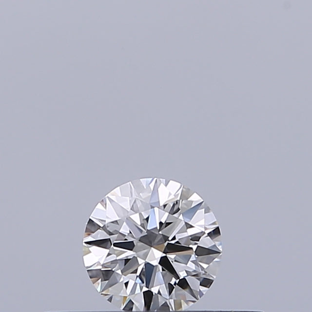 0.18 carat Round diamond D VVS2 Excellent