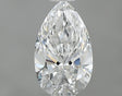 0.41 carat Pear diamond D IF 