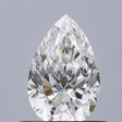 0.53 carat Pear diamond G VVS2 
