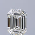 0.71 carat Emerald diamond H VVS1 