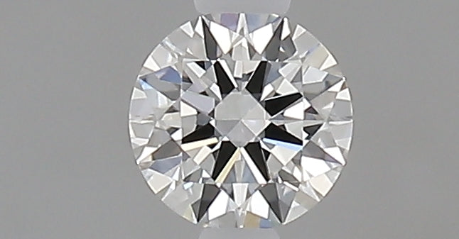 0.24 carat Round diamond F VVS1 Excellent
