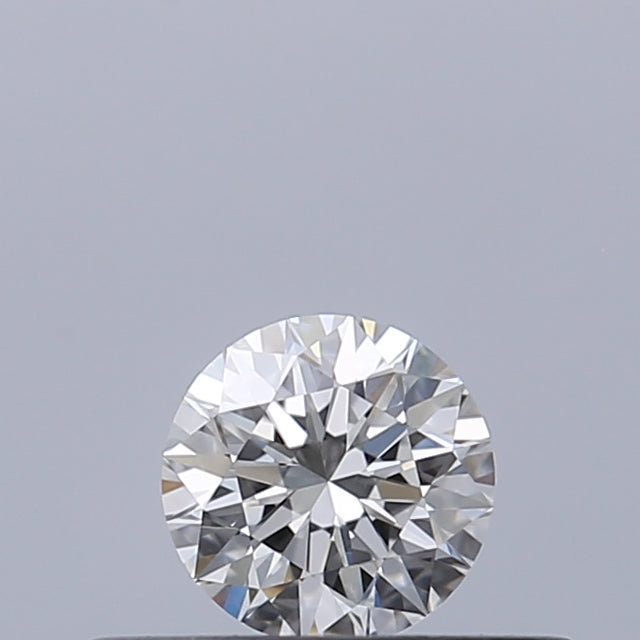 0.25 carat Round diamond E VVS2 Excellent