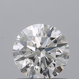 0.66 carat Round diamond E IF Excellent