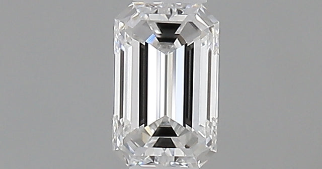 0.24 carat Emerald diamond D VVS1 