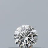 0.21 carat Round diamond F VVS1 Excellent