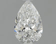 0.72 carat Pear diamond F VS2 