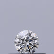 0.18 carat Round diamond E VVS1 Excellent