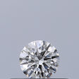 0.23 carat Round diamond F IF Excellent