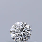 0.23 carat Round diamond F IF Excellent