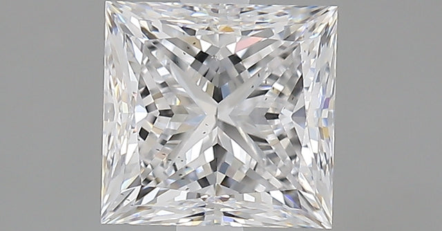 1.82 carat Princess diamond D SI1 