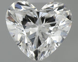 0.52 carat Heart diamond G VS2 