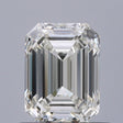 0.91 carat Emerald diamond H IF VeryGood