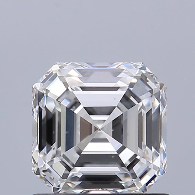1.04 carat Emerald diamond F VS2 