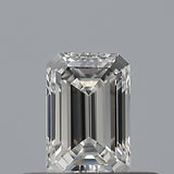 0.25 carat Emerald diamond E  VVS2