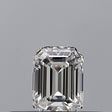 0.23 carat Emerald diamond E VVS1 