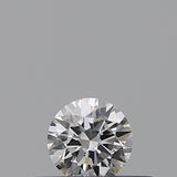 0.18 carat Round diamond E  VVS2 Excellent