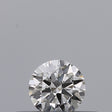 0.18 carat Round diamond E VVS2 Excellent