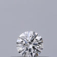 0.18 carat Round diamond D VVS1 Excellent