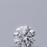 0.18 carat Round diamond D VVS1 Excellent