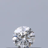 0.19 carat Round diamond E VVS1 Excellent