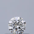 0.26 carat Round diamond E VVS2 Excellent