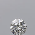 0.21 carat Round diamond F IF Excellent