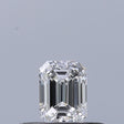 0.23 carat Emerald diamond D VVS2 